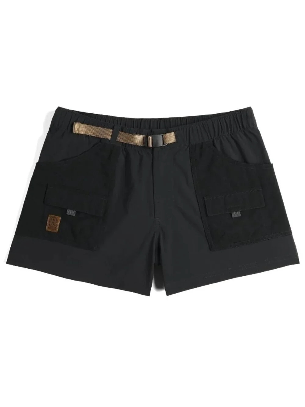 Topo Designs Retro River Shorts in Black/Neutral - Size M